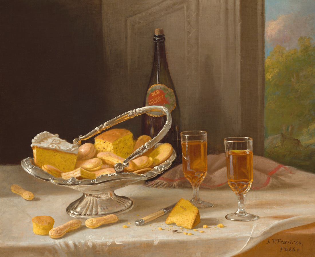 Why John F. Francis’s Still Life with Silver Cake Basket Feels Quietly Luxurious Today