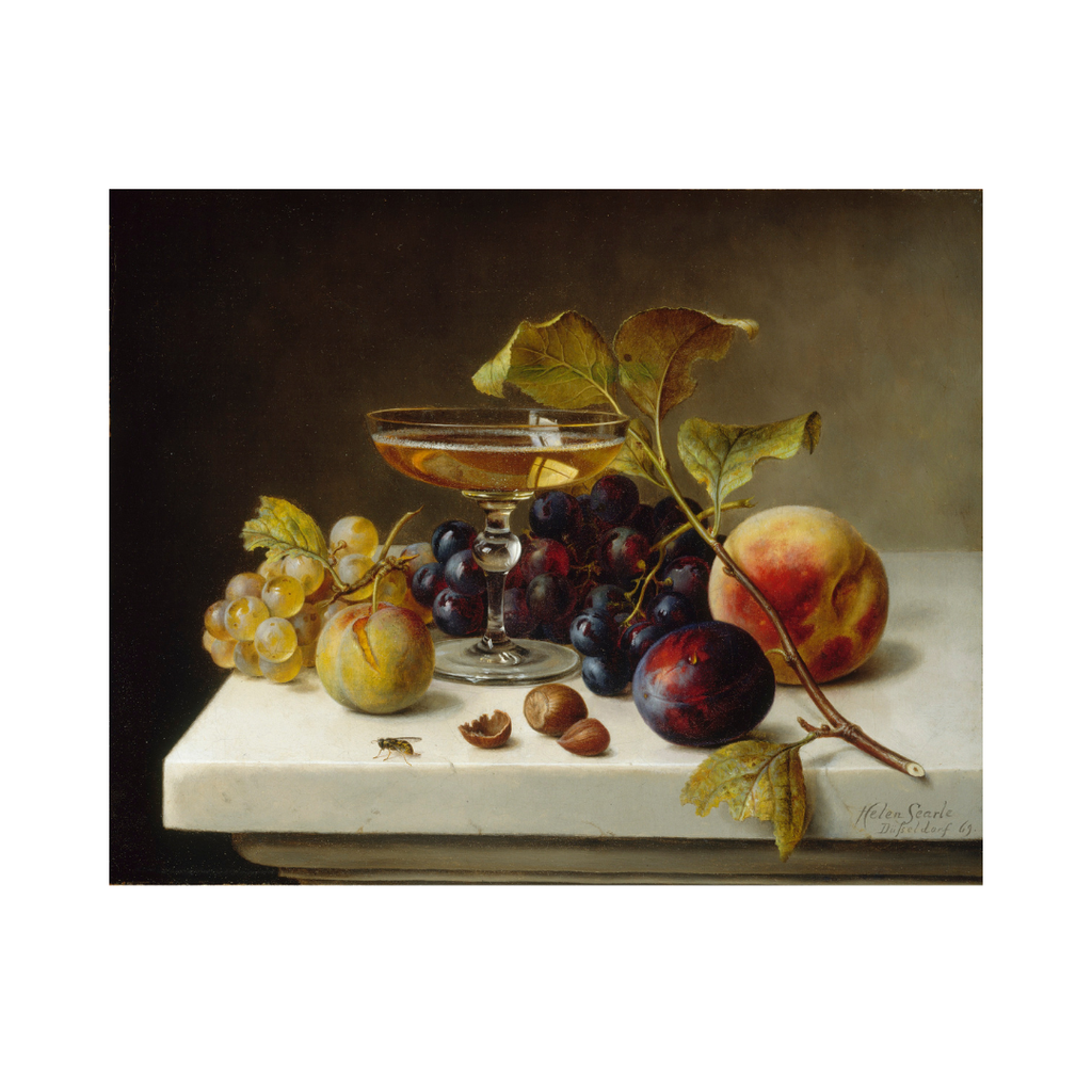 Still Life with Fruit and Champagne